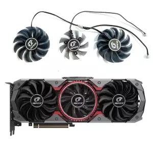 컬러풀 iGame GeForce RTX 2080 Ti 2070 2060 GTX 1660 1660Ti 85mm 75mm 4핀 PVA080E12R GPU 팬