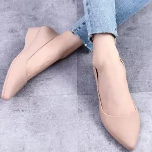 [오노마] ONM 소프트느낌 깔끔디자인 스타일 여성 젤리 플랫 슈즈