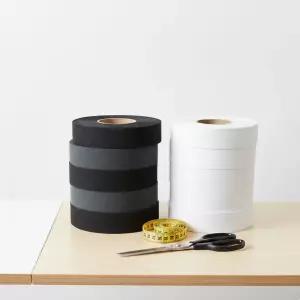 원단마트 1롤 50마 접착 벨트심지 허리심지 오버싱 2컬러 4종