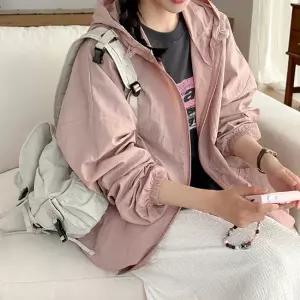 [엠디픽] 다이너 기획 후드 바람막이  80919 빅사이즈여성의류