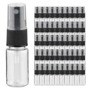 스프레이 블랙캡 투명 플라스틱 공병 소분 10ml 70개