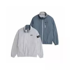 [매장정품] 내셔널지오그래픽 N224UFJ730 하이넥 마이크로 플리스 배색 리버시블 집업 M IVORY N224UFJ7300