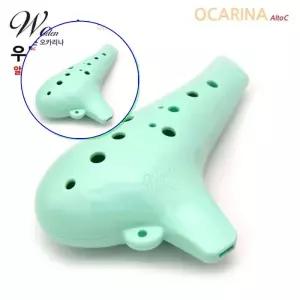 쌍문상회 지금 필요한 입문.교육용 알토C 오카리나 우든 민트