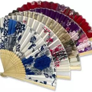 선물부채 전통 대나무 접이식 부채 5종 LM-0583