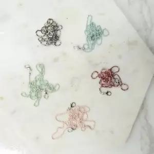 마스크줄 마스크 오염 분실 방지 컬러 믹스볼 고리 줄 스트랩