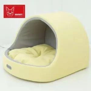 강아지텐트 레드퍼피 플로리아 하우스 옐로우 대형