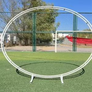 라운드 아치 웨딩 프레임 포토존 스튜디오 가든 무대 지주대 메탈 데코 촬영 백드롭