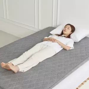 국산 3단 접이식 토퍼 매트리스 요매트 두꺼운 사계절 바닥매트