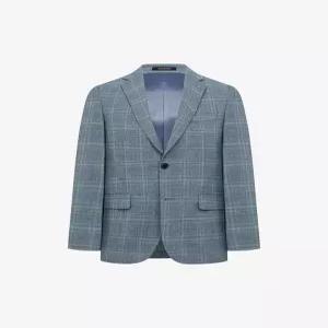 [파렌하이트]블루핀 글렌체크 수트자켓