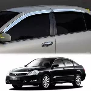 [RIZPICK]SM5 뉴임프레션 윈도우바이저 크롬 썬바이저 몰딩 SM5몰딩