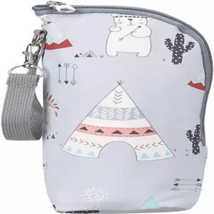 키젤 유아용 젖병 워머 - 휴대용 우유병 가방 단열 보온성 유지 신생아 슬리브 파우치