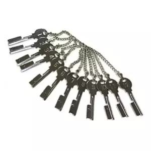 [문구/오피스] 순찰열쇠 12개 순찰기계용 키세트