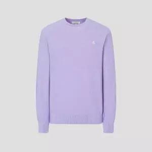 [백화점 정품] 빈폴 멘 코튼 베이직 라운드 니트 - 라이트 퍼플 BC6251C05V