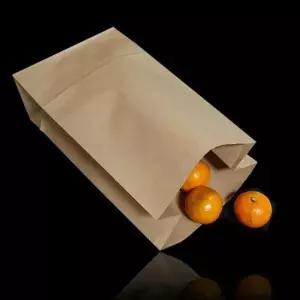 베이킹포장 크라프트 각대 종이봉투 20cmX35.5cm 폭10cm 200매