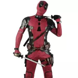 할로윈의상 할로윈 튬 블랙 전신 데드풀