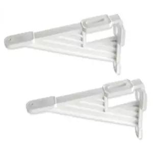 [생활] 세면대 선반 받침대 다용도 수납 브라켓 앵글 지지대