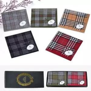 프린토리 크리스찬오자르 고급면 자수 남여 손수건 SW2201-0198