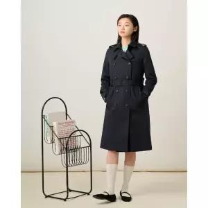 빈폴 레이디스 Essential 롱 트렌치 코트 - 네이비BF523TE01R