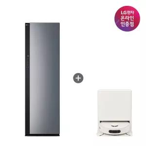 LG 오브제컬렉션 스타일러 + LG 코드제로 AI 오브제컬렉션 로봇청소기 (SC5GMR52 + B95AWBH)