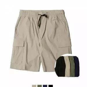 [RIZPICK]TBZ 사방스판 카고반바지