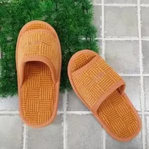 ( )고급거실화 록지 황토 실내화 디자인랜덤(260mm) 거실슬리퍼