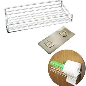 [RIZPICK]화이트 수납선반 주방선반 부착식일자선반 부착식