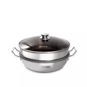 [RIZPICK]키친아트 일품 통3중 스테인레스 찜냄비 찜솥 26cm