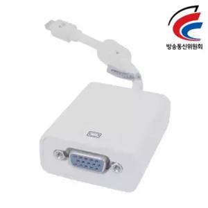 DC V3 Mini DisplayPort to VGA 젠더(White)