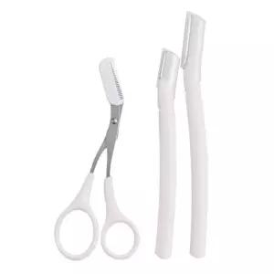 눈썹정리세트 3종 숱가위 트위저 눈썹정리칼