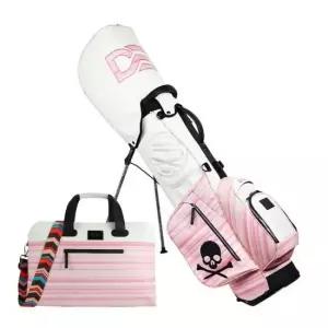 덱스골프 세라페 핑크 경량 스탠드백 보스턴백 세트 P TA3363498