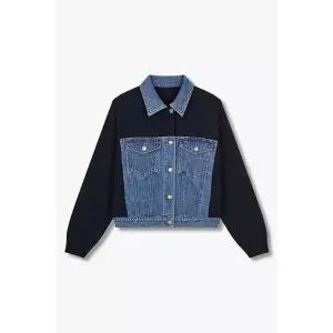 [VOV](마산점)[보브] 플랩 포켓 데님 니트 자켓 7115150107