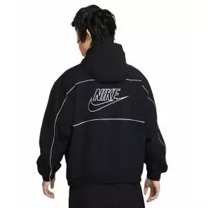브랜드정품 나이키 NIKE 클럽 후드 자켓 재킷 M - 블랙:화이트 HJ2013-010 363339
