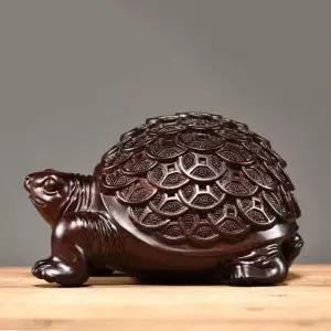 장식품 소품 거북이 인테리어 풍수 나무거북이 모형 거북이장식품