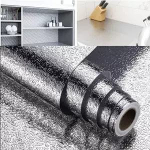 5m 방수 은박 40cmx 시트지 오염방지 접착식 XWC943BF