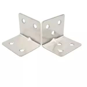 6홀 스텐 경첩 브라켓 꺽쇠 4홀 코너 L자형 다목적