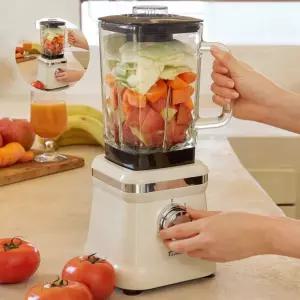 믹서기 레트로감성 사각 스퀘어 대용량 유리 블랜더 빈티지 한일S1000