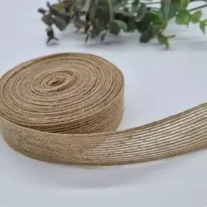DIY노끈 황마 2.5cm마 리본 공예 포장재료 선물