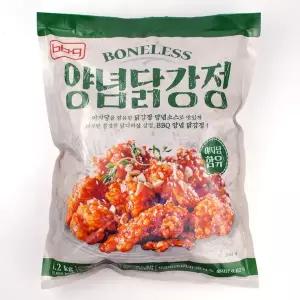 코스트코 bbq 쫄깃한 닭다리살 양념 닭강정 1.2kg 943681 , 1개입