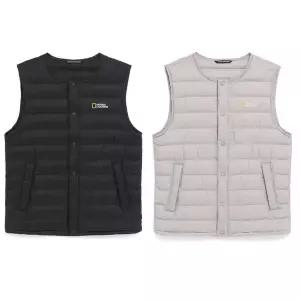 내셔널지오그래픽 N261UDV010 케루스 경량 구스다운 베스트 UGE546 QDP826