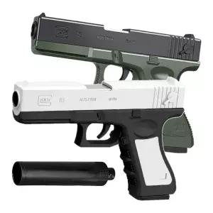 서바이벌 탄피 글록 소음기 재장전 UB 놀이 너프건 장난감총