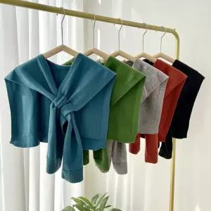 크로스 인기템 고리 가디건 신상입고 어깨숄