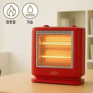 대원가전산업사 국내생산 석영관 전기히터 DW-770 사무실 가습히터