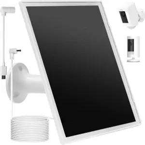 링 카메라용 태양광 패널 충전기 스틱 업 캠 프로 스포트라이트 플러스/프로 6W5V 13피트 충전