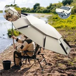 방수형 휴대용 그늘막 2단 낚시용 파라솔 야외