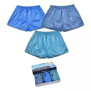 [하프클럽/]순면 100％ 남성 트렁크 3매입 남자팬티 소프트한촉감