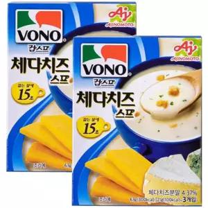 보노 체다치즈 스프 63g(3개입) x 3박스 수프 즉석 가루 간편식품 간편조리식 즉석조리