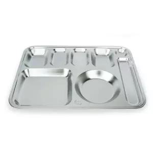 가정용 스테인레스 식판 급식판 37x29cm스텐 리스 식기