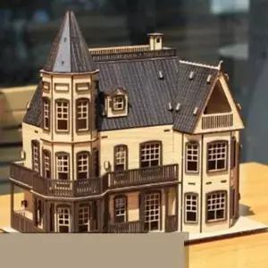 미니어처 프라모델 타운홈블랙 조립 조립건물 하우스