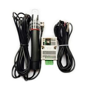 pH 센서(트랜스미터 포함) 4-20mA RS485 Modbus RTU 아날로그 출력 0-5V 0-10V 온도 맞춤 제작