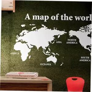 포인트스티커 세계지도 포인트그래픽스티커 벽장식 시트지